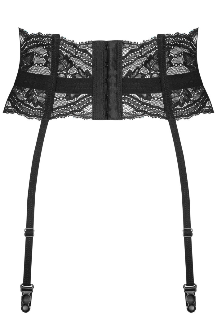 Пояс для чулок кружевной Obsessive Nutris