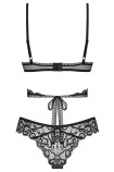 Комплект белья кружевной Obsessive Blomentis set