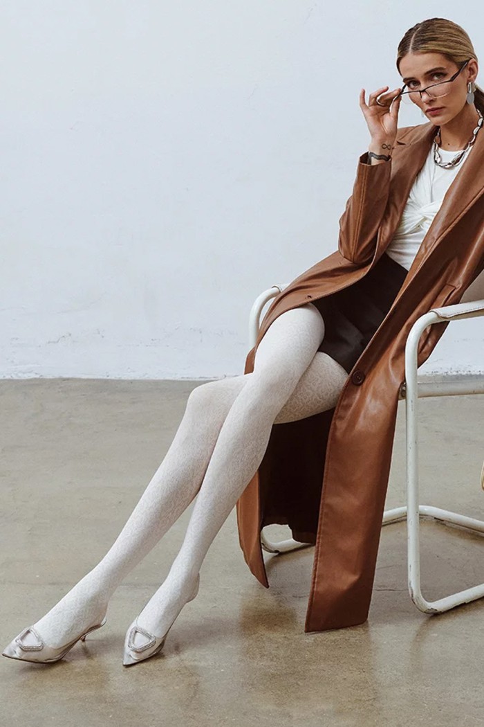 Колготки щільні з принтом Gabriella Dafne 60d