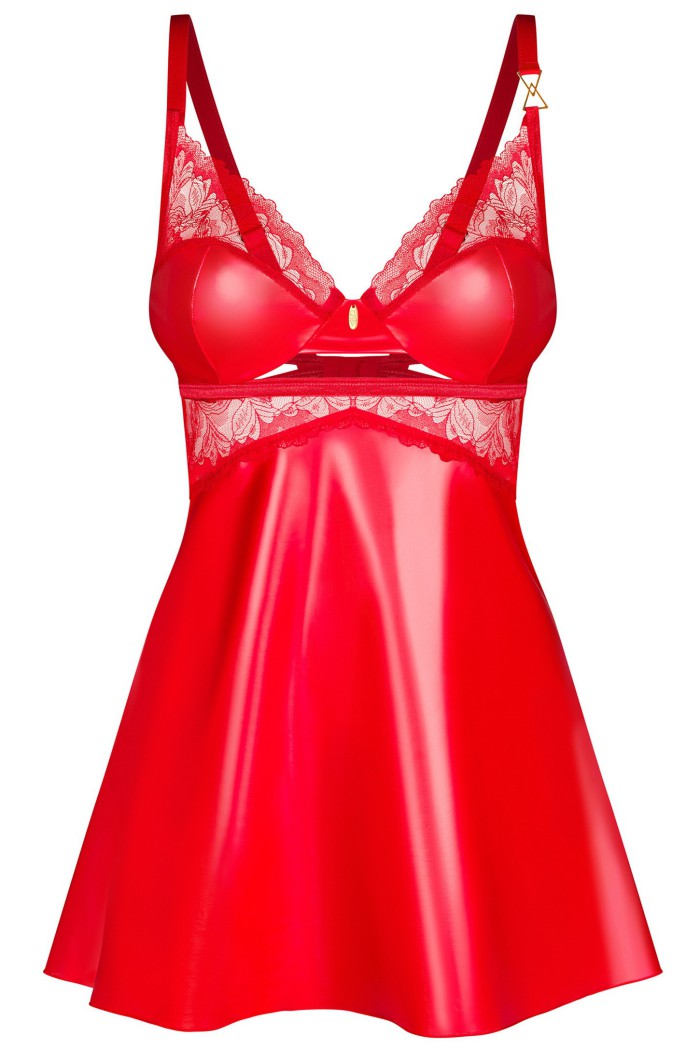 Сукня спокуслива під шкіру Obsessive Aliosa chemise