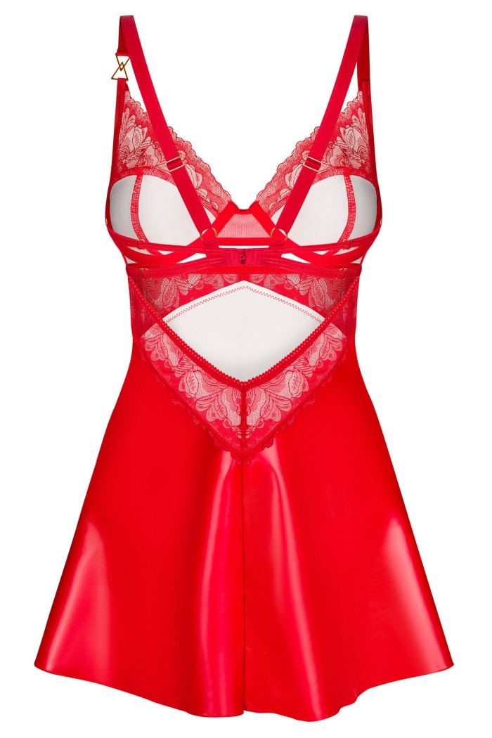 Сукня спокуслива під шкіру Obsessive Aliosa chemise