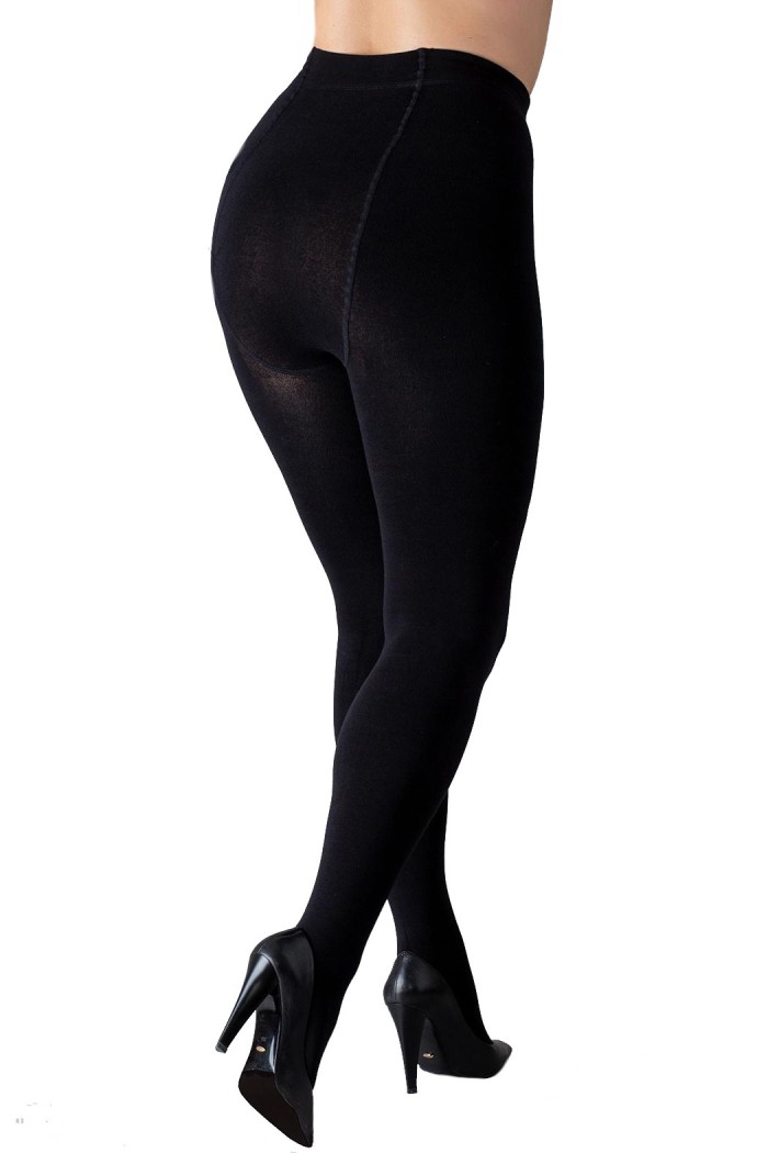 Колготки великого розміру з вовною Caimax 675 Camel Wool