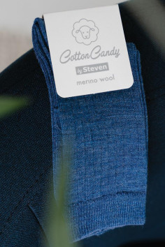 Шкарпетки рубчик дитячі із мериносової вовни STEVEN 130 Merino Wool Kids 2