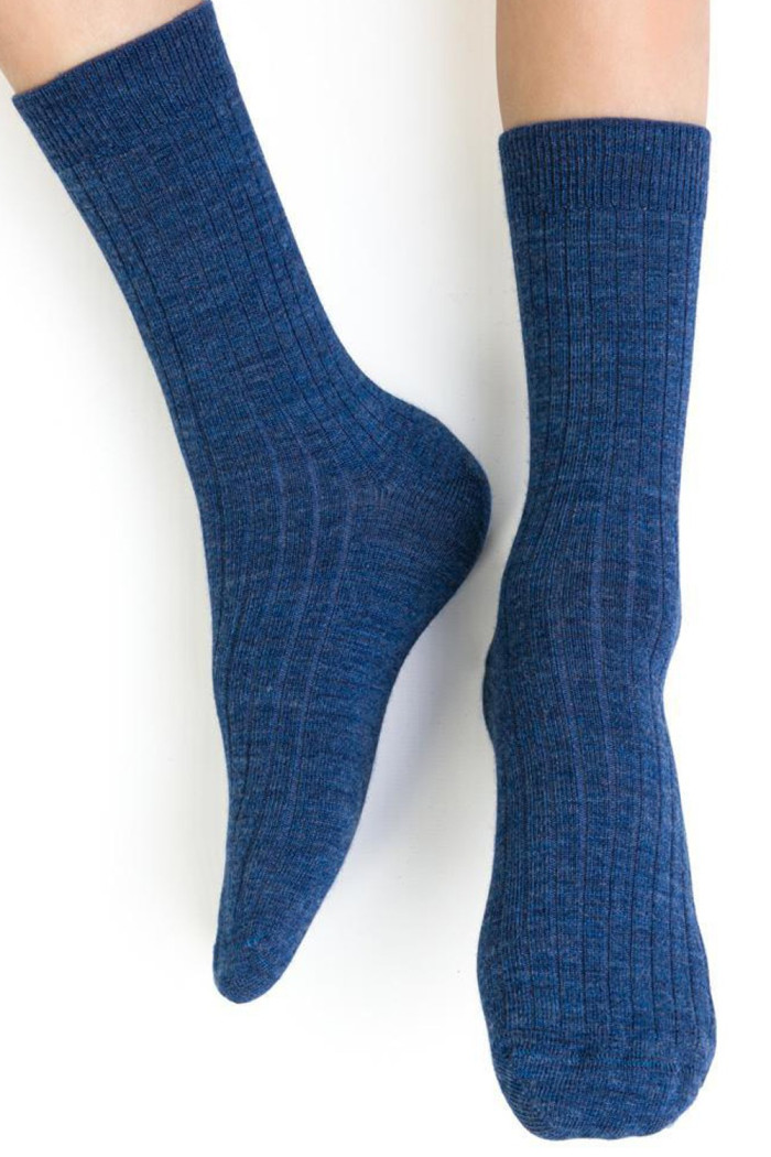 Носки рубчик детские из мериносовой шерсти STEVEN 130 Merino Wool Kids