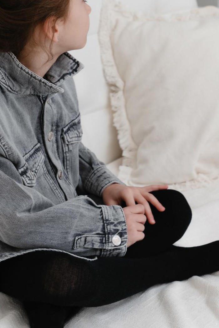 Колготки з вовни мериноса дитячі Steven 130 MERINO WOOL