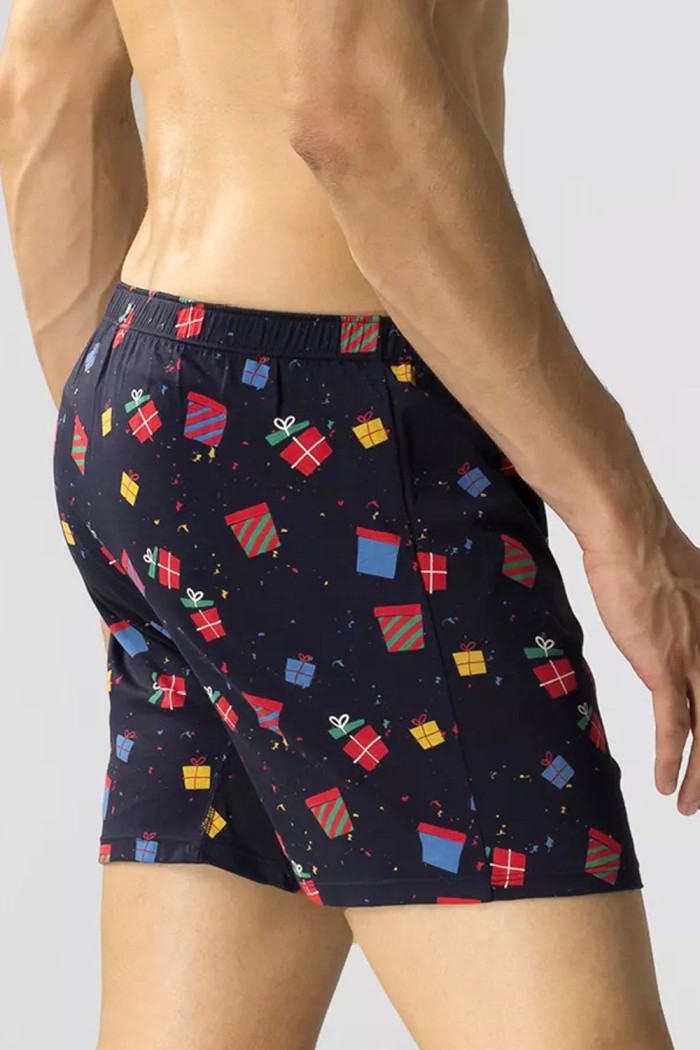 Трусы-боксеры с новогодним принтом Atlantic 2GMB-006 (2 шт)