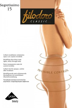 Колготки моделюючі без шортиків FILODORO Segretisimo 15 2
