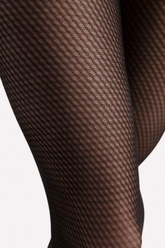Колготки с диагональным узором Fiore Raffina 30 2