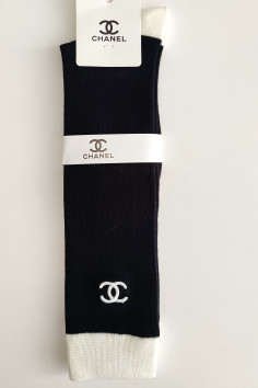 Гольфи бавовняні з принтом Chanel BF013-1 2
