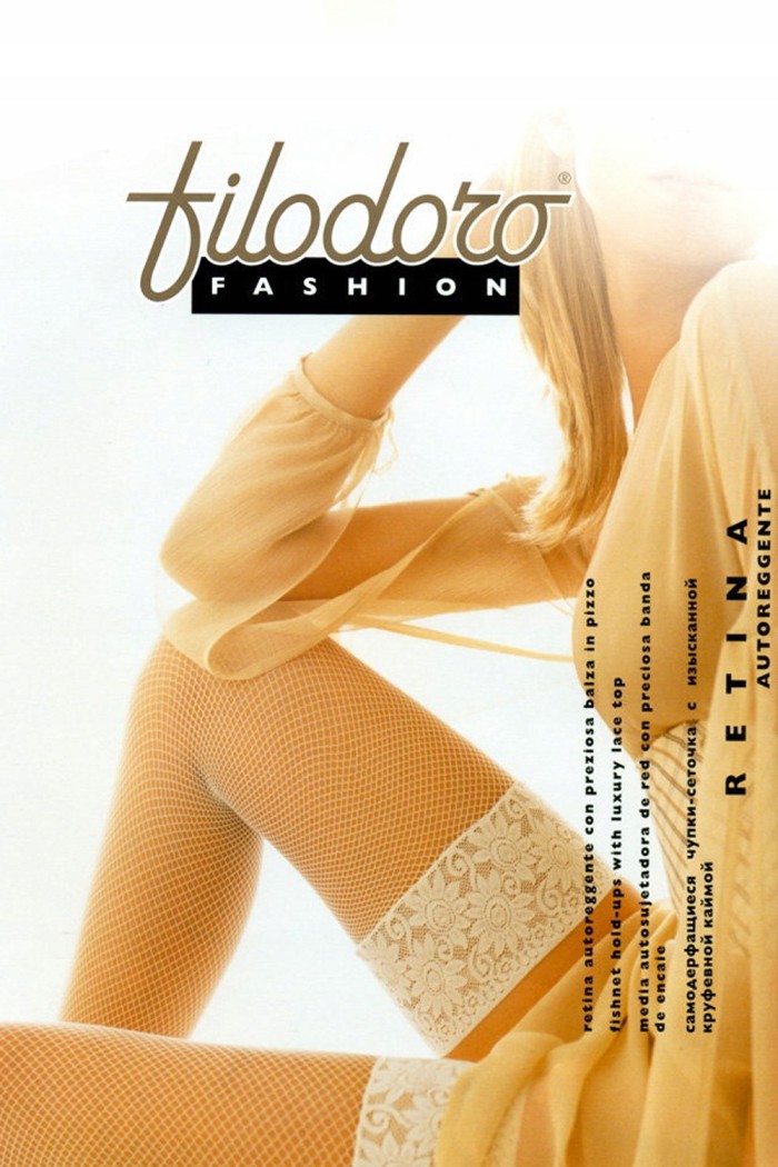 Панчохи в дрібну сіточку Filodoro Retina  — купити в InSecret.ua