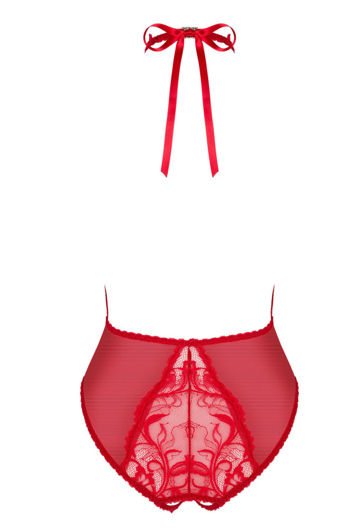 Боді з відкритим доступом Obsessive Dagmarie Teddy  — купити в InSecret.ua