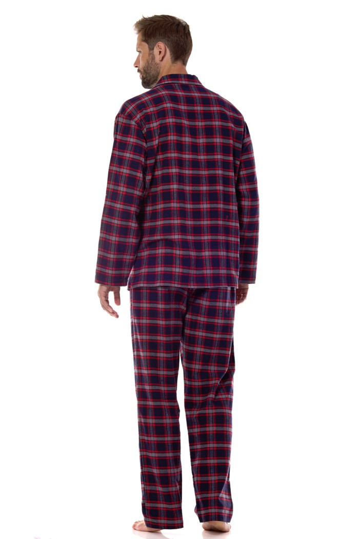 Комплект/пижама мужской в клетку L&L 2471 Ben | InSecret.ua