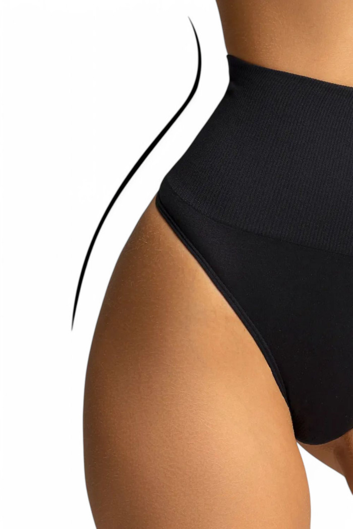 Стринги утягивающие с высокой посадкой Greenice GW8231 | InSecret.ua