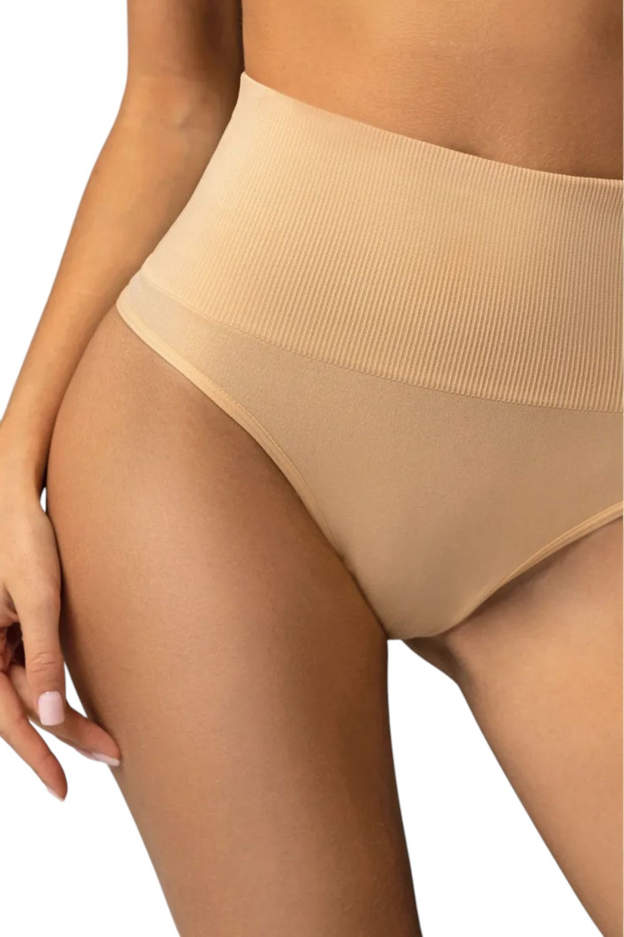 Стринги утягивающие с высокой посадкой Greenice GW8231 | InSecret.ua