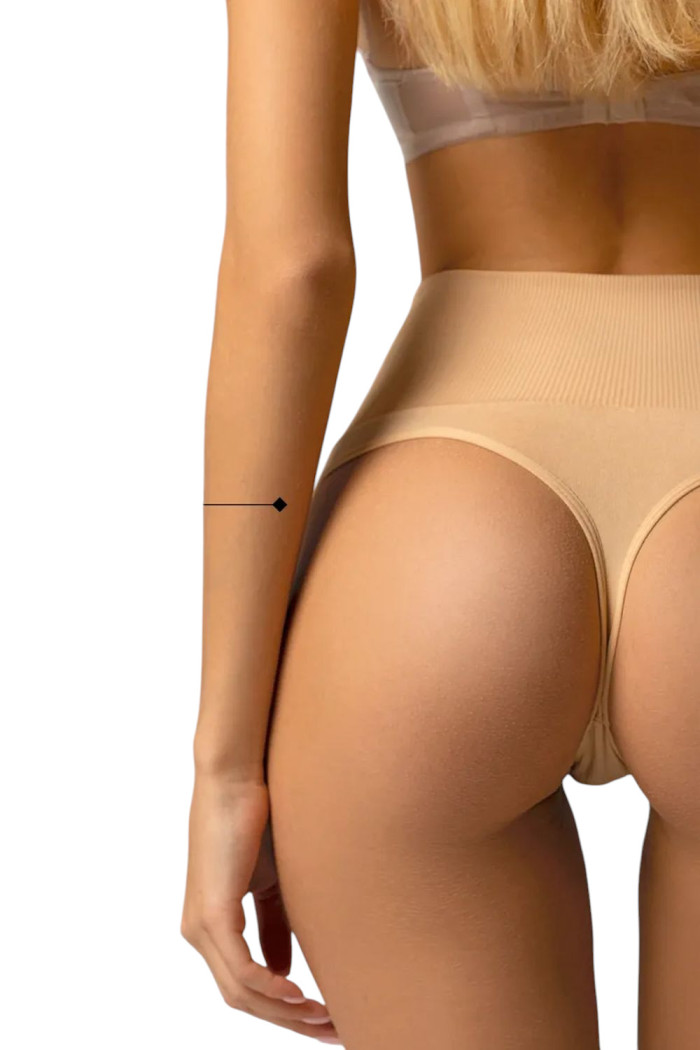 Стринги утягивающие с высокой посадкой Greenice GW8231 | InSecret.ua