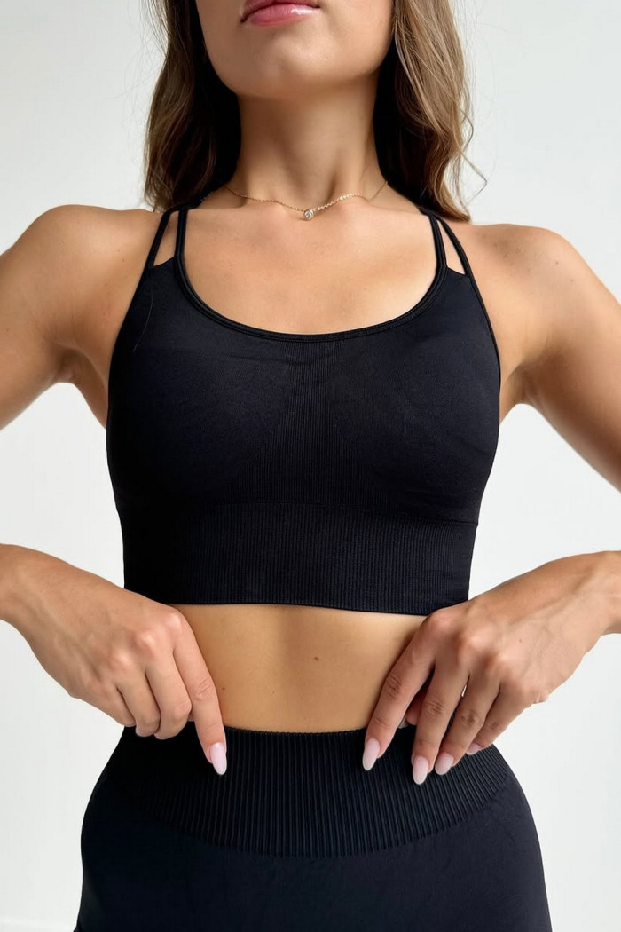Топ бесшовный со съемными вкладышами InSecret Top Sport Bra | InSecret.ua