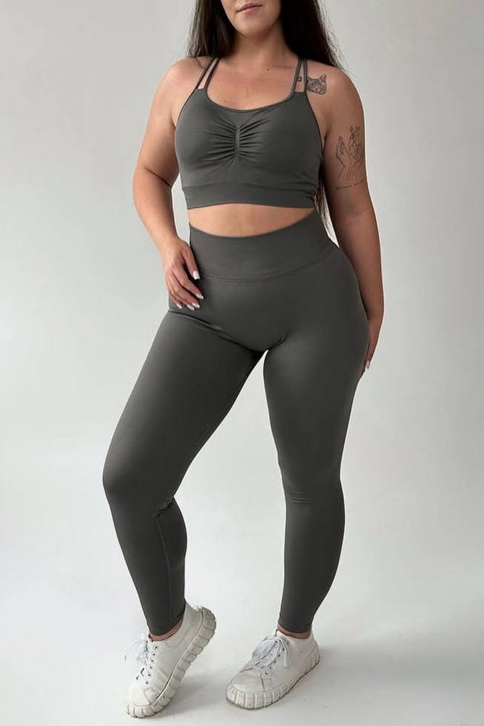 Легінси безшовні великого розміру InSecret Leggings Basic Sport Plus Size  — купити в InSecret.ua