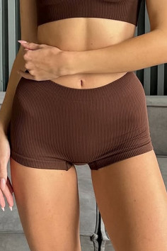 Шорты бесшовные в рубчик InSecret Shorts Ribbed | InSecret.ua