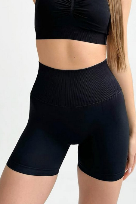 Шорти короткі безшовні з широким поясом InSecret Define Shorts Silikon  — купити в InSecret.ua