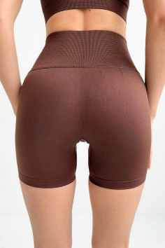 Шорты короткие бесшовные с широким поясом InSecret Define Shorts Silikon | InSecret.ua 2