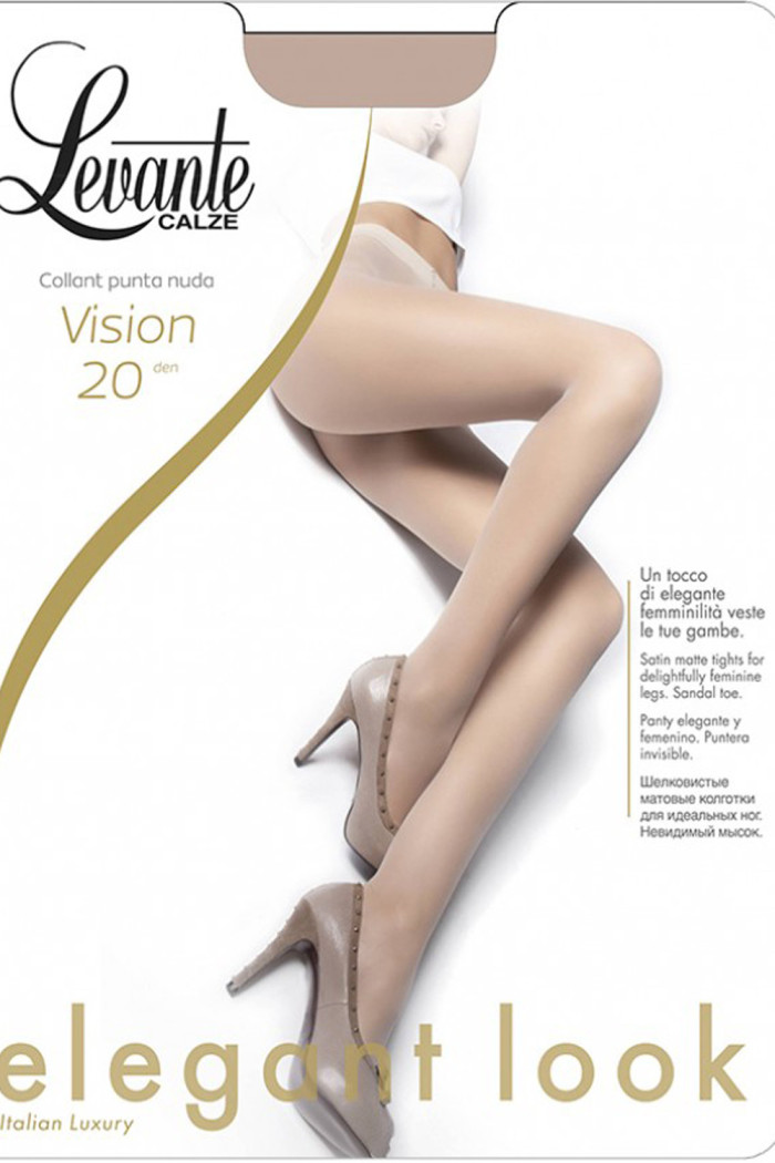 Колготки прозрачные тонкие Levante Vision 20 den | InSecret.ua