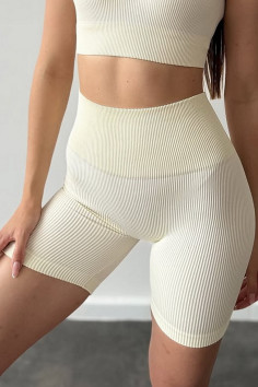 Шорты в рубчик с эффектом пуш-ап InSecret Shorts RIBBED Push Up | InSecret.ua