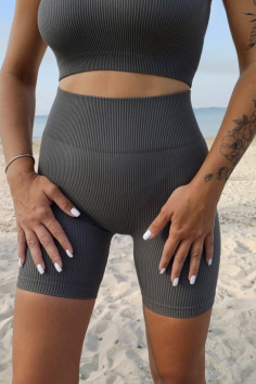 Шорты в рубчик с эффектом пуш-ап InSecret Shorts RIBBED Push Up | InSecret.ua