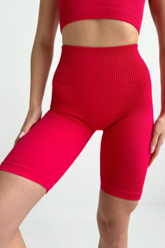 Треки-велосипедки в рубчик укорочені InSecret Tracks Ribbed Basic  — купити в InSecret.ua