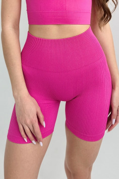 Треки-велосипедки в рубчик укорочені InSecret Tracks Ribbed Basic  — купити в InSecret.ua