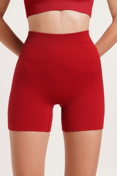 Шортики в рубчик з ефектом пуш-ап GIULIA Shorts Rib Shape  — купити в InSecret.ua