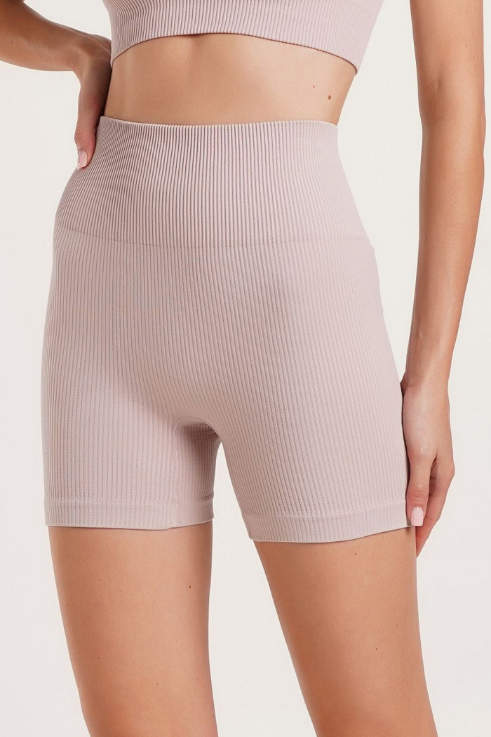 Шортики в рубчик з ефектом пуш-ап GIULIA Shorts Rib Shape  — купити в InSecret.ua