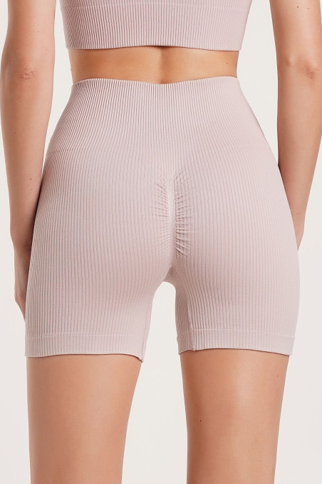 Шортики в рубчик з ефектом пуш-ап GIULIA Shorts Rib Shape  — купити в InSecret.ua