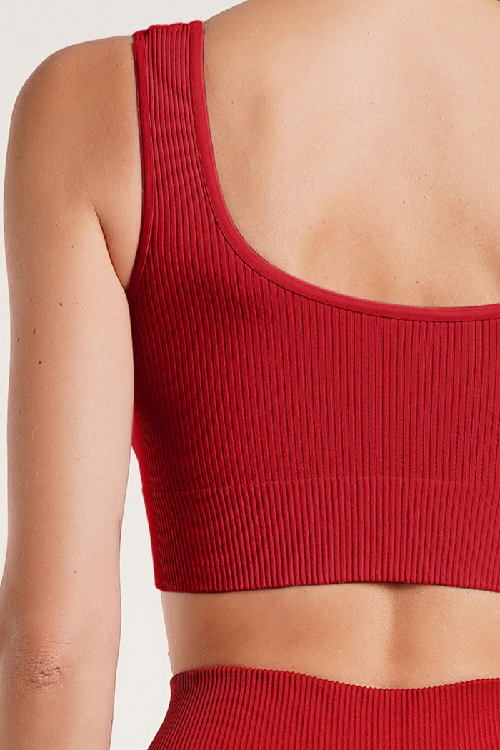 Топ на широких бретелях в рубчик GIULIA Top Rib | InSecret.ua