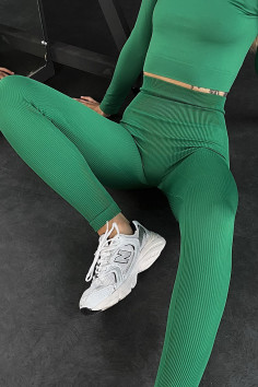 Легінси в рубчик з пуш-ап ефектом InSecret Leggings RIBBED Push-Up  — купити в InSecret.ua