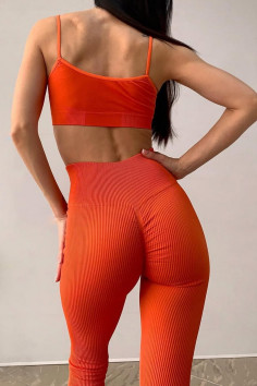 Легінси в рубчик з Push Up ефектом GIULIA Leggings RIB Push Up  — купити в InSecret.ua