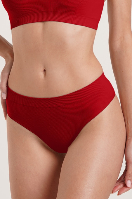 Трусики в рубчик GIULIA Brasilian briefs RIB  — купити в InSecret.ua