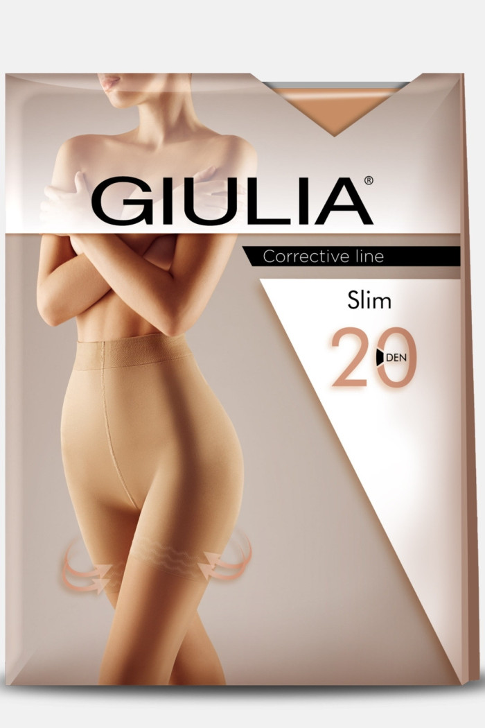 Колготки с моделирующими шортиками GIULIA SLIM 20den | InSecret.ua