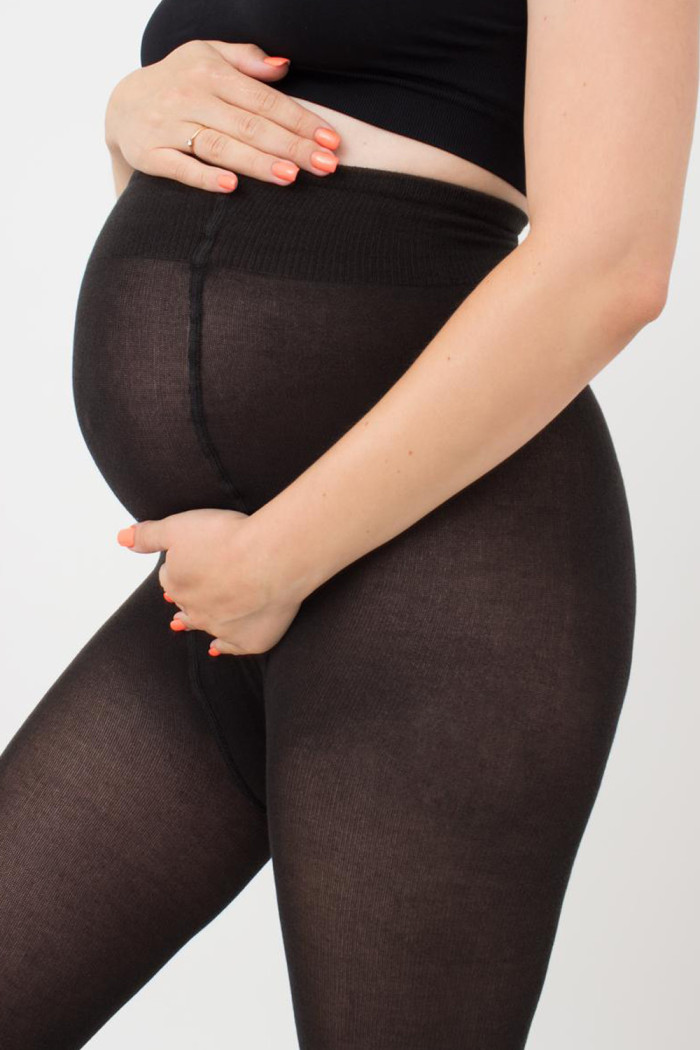 Колготки для вагітних теплі бавовняні Giulia Mama cotton 200  — купити в InSecret.ua