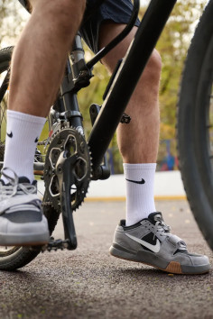 Носки высокие хлопковые с логотипом Nike Sport Socks FA-100 | InSecret.ua 2