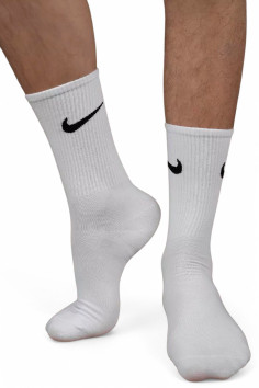 Носки высокие хлопковые с логотипом Nike Sport Socks FA-100 | InSecret.ua