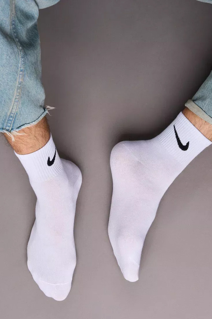 Носки средний хлопковые с логотипом Nike Sport Socks DA-032 | InSecret.ua