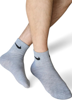 Шкарпетки середні бавовняні з логотипом Nike Sport Socks DA-032  — купити в InSecret.ua