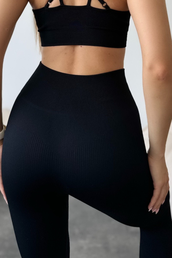 Легінси безшовні в рубчик InSecret Leggings Basic Ribbed  — купити в InSecret.ua