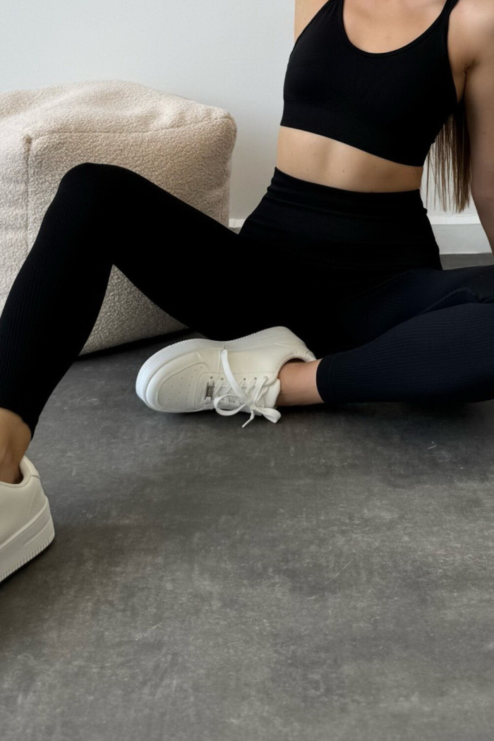 Легінси безшовні в рубчик InSecret Leggings Basic Ribbed  — купити в InSecret.ua