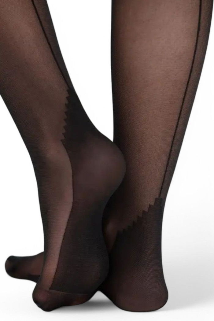 Чулки со швом и красивой пяточкой LORES Tentazione 20d | InSecret.ua