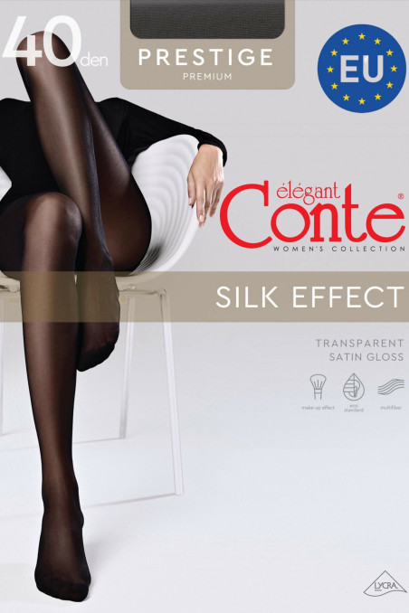 Колготки з ефектом шовку Conte Elegant Prestige 40  — купити в InSecret.ua