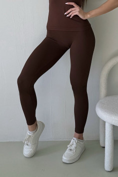 Легінси безшовні в дрібний рубчик InSecret Leggings Ribbed Light  — купити в InSecret.ua