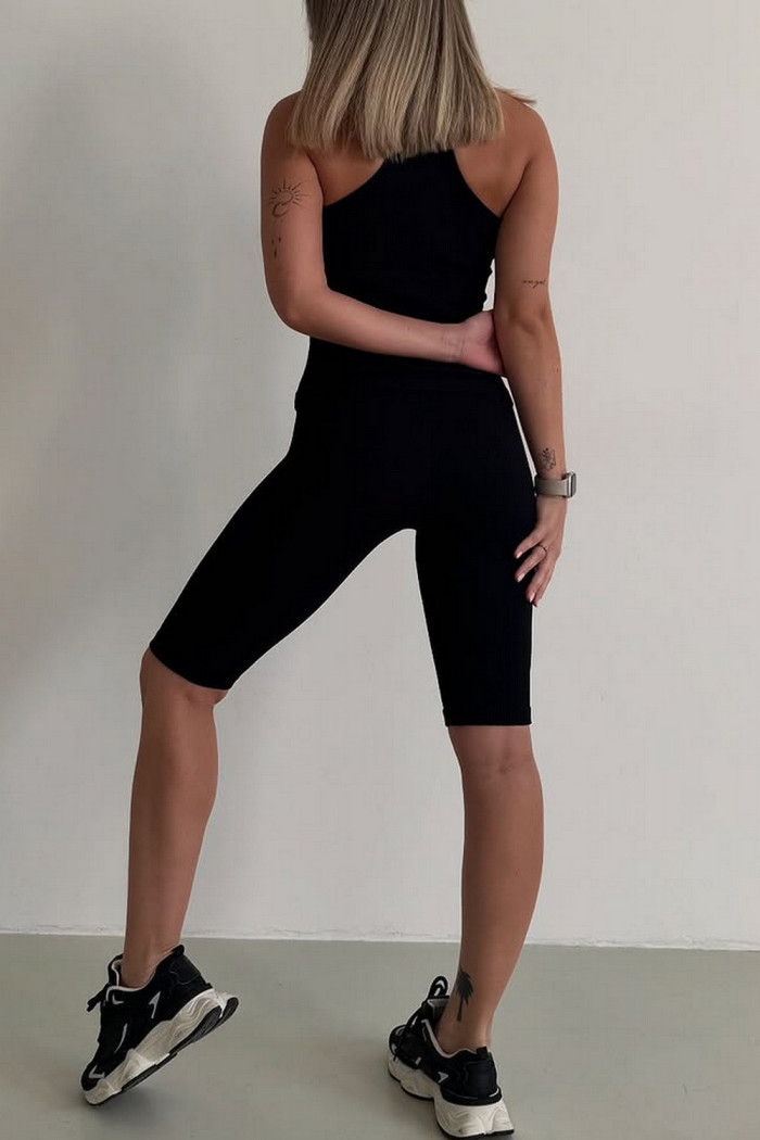 Треки-велосипедки в рубчик удлиненные InSecret Tracks Ribbed Basic Long | InSecret.ua