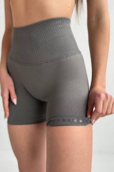 Шорты короткие бесшовные с широким поясом InSecret Define Shorts Silikon | InSecret.ua