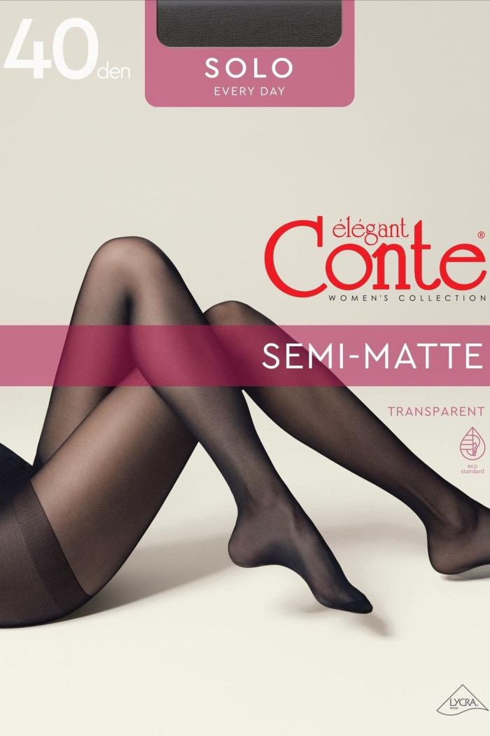 Колготки полуматовые Conte Elegant Solo 40 | InSecret.ua